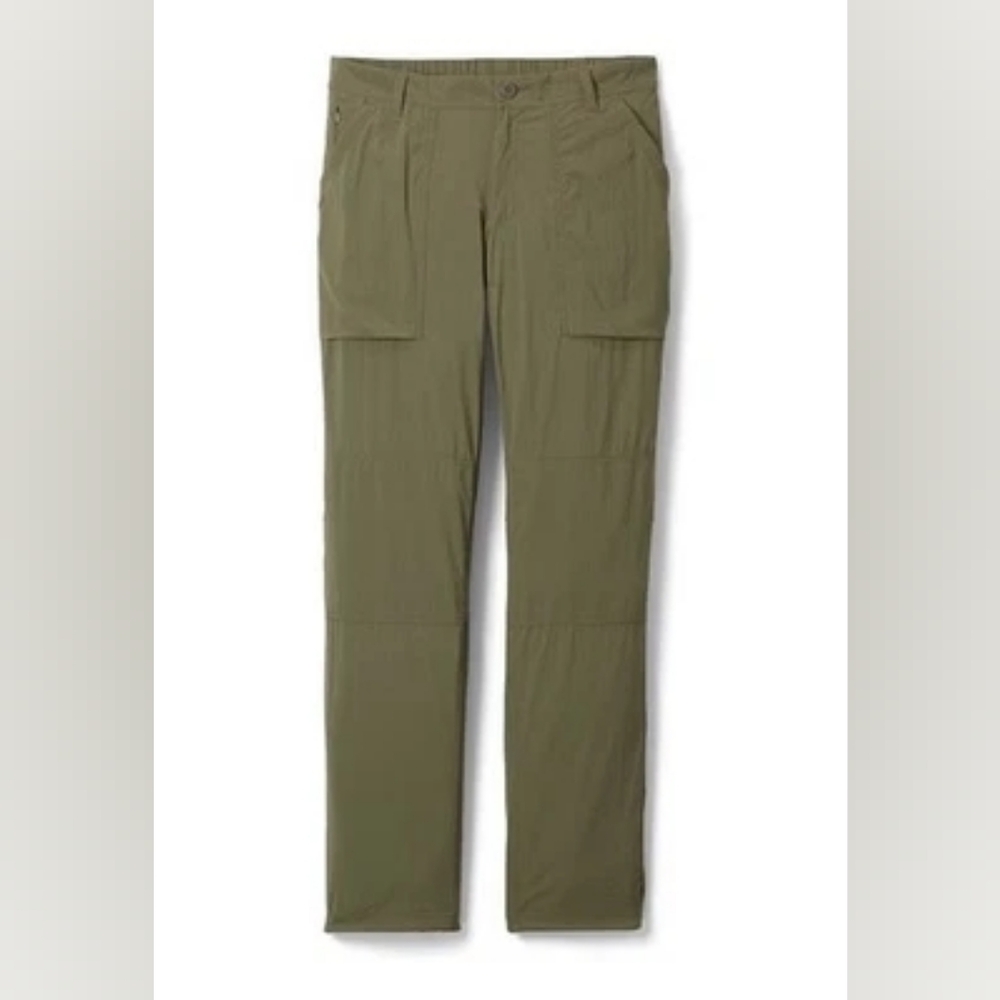 REI Women's Petite Sz 16 Savannah Hiking Pants Olive Green